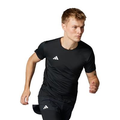 Adidas Adizero E Erkek Siyah Koşu Tişört