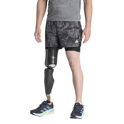 Adi̇das Otr Sd 2in1 Erkek Gri Koşu Şortu
