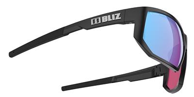 Bliz Arrow Güneş Gözlüğü – Matte Black Frame Nano Optics Nordic Light Begonia with Blue Multi Lens (ZB7014‑701402‑63‑15)