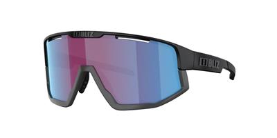 Bliz Fusion Güneş Gözlüğü – Matte Black Frame Begonia with Blue Multi Lens (ZB7005‑700506‑0‑133)