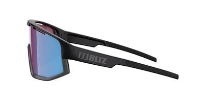 Bliz Fusion Güneş Gözlüğü – Matte Black Frame Begonia with Blue Multi Lens (ZB7005‑700506‑0‑133)