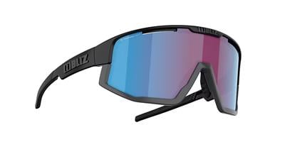 Bliz Fusion Güneş Gözlüğü – Matte Black Frame Begonia with Blue Multi Lens (ZB7005‑700506‑0‑133)
