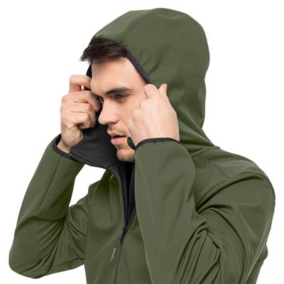 Jack Wolfskin Bornberg Hoody Erkek Softshell Ceket