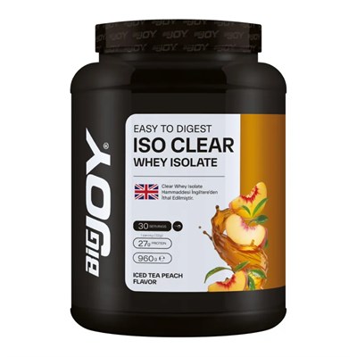 Bigjoy Iso Clear Whey Isolate 960g Ice Tea Şeftali