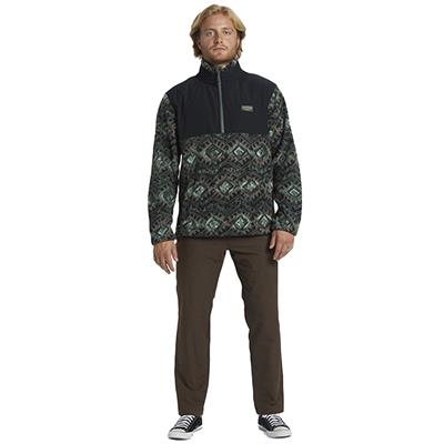 Billabong Yünlü Polar Yarım Fermuarlı Erkek Kazak