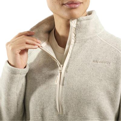Salomon Chroma Fleece HZ W Kadın Yarım Fermuarlı Polar Üst