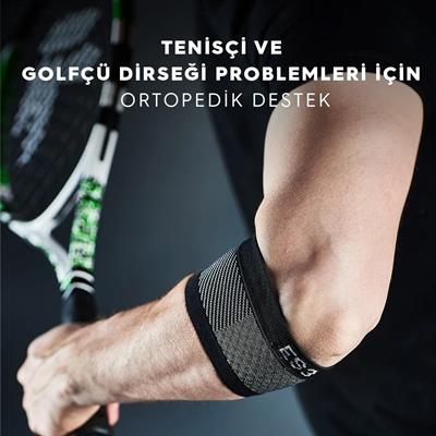 ES3 Performans Dirsek Koruyucu Siyah