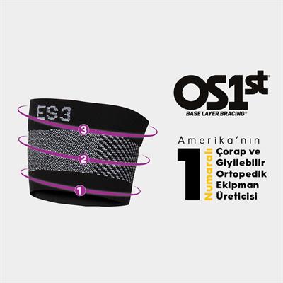 ES3 Performans Dirsek Koruyucu Siyah