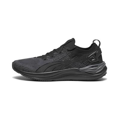 Puma Electrify Nitro 3 Knit Erkek Koşu Ayakkabısı - Puma Black/Strong Gray