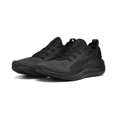 Puma Electrify Nitro 3 Knit Erkek Koşu Ayakkabısı - Puma Black/Strong Gray