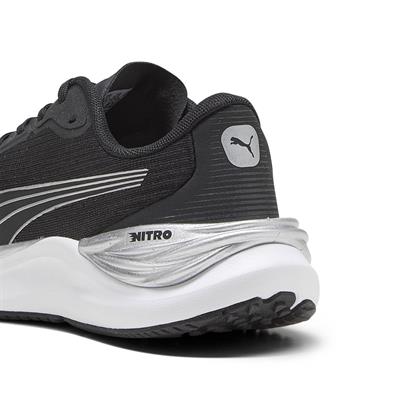 Puma Electrify Nitro 3 Knit Koşu Ayakkabısı - Puma Black/Silver