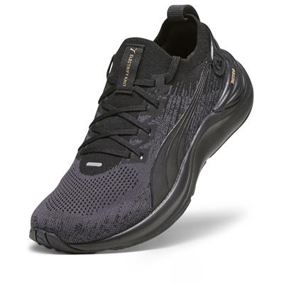 Puma Electrify Nitro 3 Knit Kadın Koşu Ayakkabısı - Puma Black/Strong Gray
