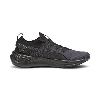 Puma Electrify Nitro 3 Knit Kadın Koşu Ayakkabısı - Puma Black/Strong Gray