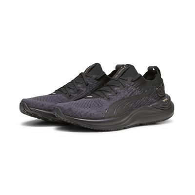 Puma Electrify Nitro 3 Knit Kadın Koşu Ayakkabısı - Puma Black/Strong Gray