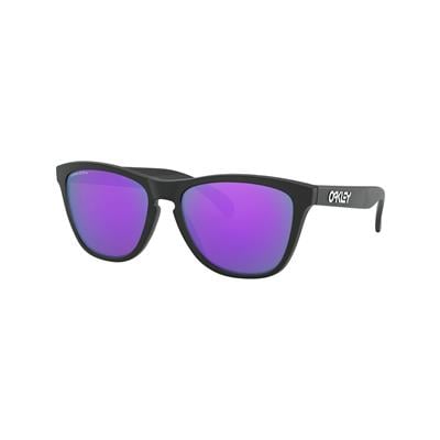 Oakley Frogskins Güneş Gözlüğü - Matte Black/Prizm Violet