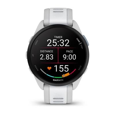 Garmin Forerunner 165 Akıllı Koşu Saati - Sis Grisi/Beyaz