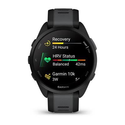 Garmin Forerunner 165 Akıllı Koşu Saati - Siyah/Slate Gri