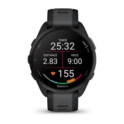 Garmin Forerunner 165 Akıllı Koşu Saati - Siyah/Slate Gri