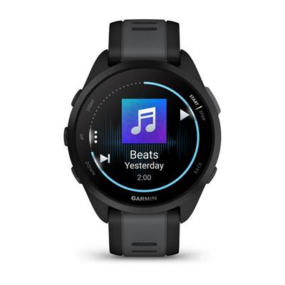 Garmin Forerunner 165 Music Akıllı Koşu Saati - Siyah/Slate Gri