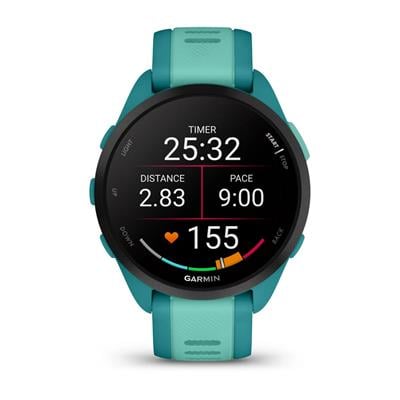 Garmin Forerunner 165 Music Akıllı Koşu Saati - Turkuaz/Deniz Mavisi