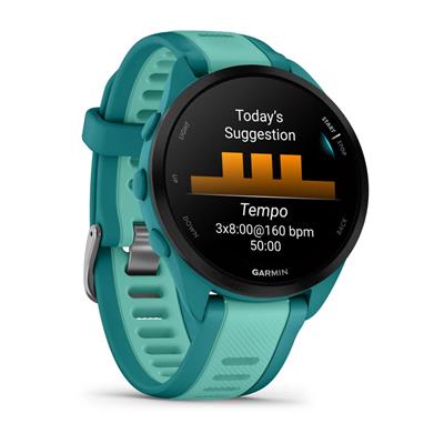 Garmin Forerunner 165 Music Akıllı Koşu Saati - Turkuaz/Deniz Mavisi