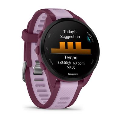 Garmin Forerunner 165 Music Akıllı Koşu Saati - Berry/Leylak