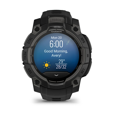 Garmin Instinct 3 – 45 mm, AMOLED - Siyah