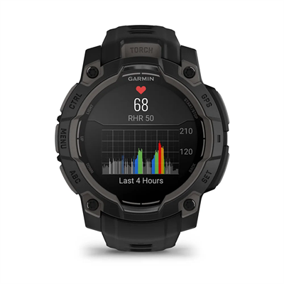Garmin Instinct 3 – 45 mm, AMOLED - Siyah