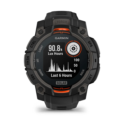 Garmin Instinct 3 – 45 mm, Solar – Siyah