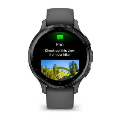 Garmin Venu 3S Akıllı Saat - Slate / Gri Kayışlı