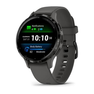 Garmin Venu 3S Akıllı Saat - Slate / Gri Kayışlı