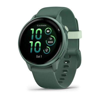Garmin vivoactive 6 Akıllı Saat - Metalik Jasper Yeşili