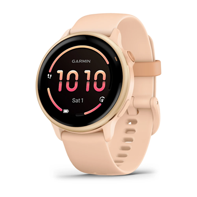 Garmin vivoactive 6 Akıllı Saat - Metalik Pembe 