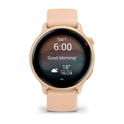 Garmin vivoactive 6 Akıllı Saat - Metalik Pembe 
