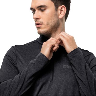 Jack Wolfskin Erkek İçlik Üst Sky Thermal HZ Siyah