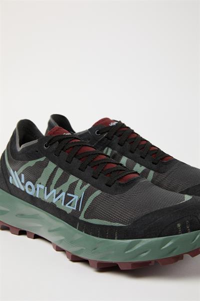 NNormal Kjerag Brut Patika Koşu Ayakkabısı - Kırmızı/Yeşil