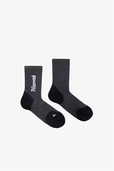 NNormal Merino Sock Koşu Çorabı - Siyah