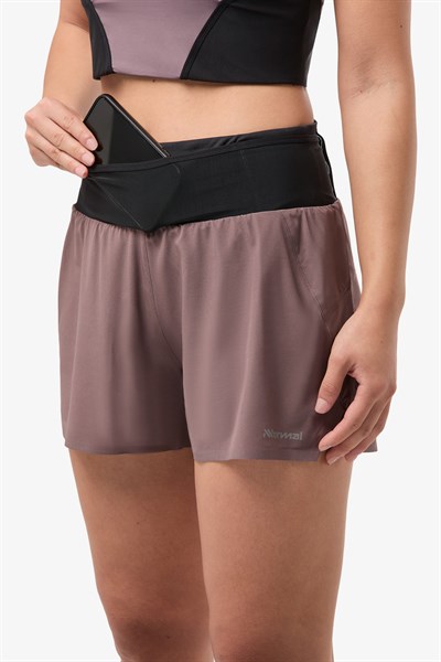 NNormal Race Shorts W Kadın Koşu Şortu - Mor