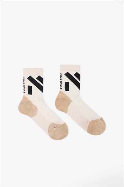 NNormal Race Sock Kısa Kesim Koşu Çorabı - Bej