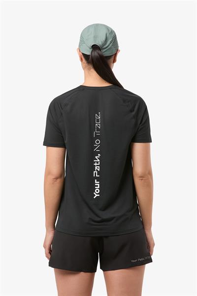 NNormal Race T-Shirt NN W Kadın Koşu Tişörtü - Siyah