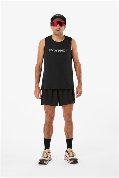 NNormal Race Tank NN Erkek Koşu Atleti - Siyah
