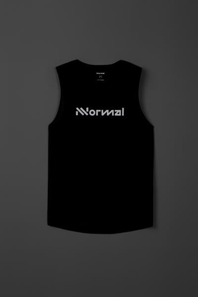 NNormal Race Tank NN Erkek Koşu Atleti - Siyah