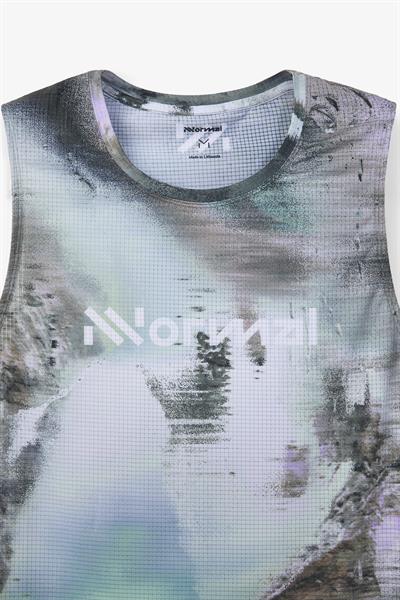 NNormal Race Tank Erkek Koşu Atleti - Nature AI Print