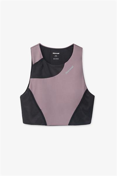 NNormal Trail Cropped Top Kadın Koşu Atleti - Mor