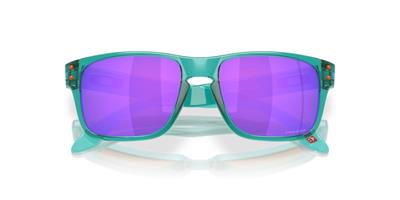Oakley Holbrook XXS Genç Güneş Gözlüğü J901404 Transparent Arctic Surf Prizm Violet