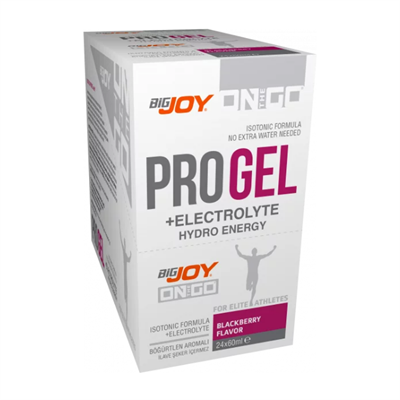 On The Go Progel Enerji Jeli Böğürtlen Aromalı Kutu (24 Adet)