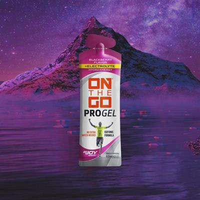 On The Go Progel Enerji Jeli Böğürtlen Aromalı Kutu (24 Adet)