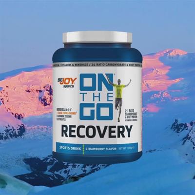 On The Go Recovery Toparlanma Tozu Çilek Aromalı 1,05kg