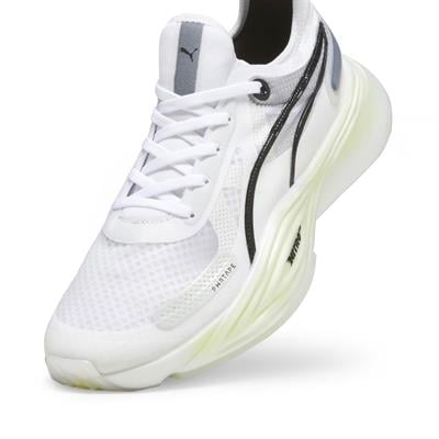 Puma PWR Nitro Squared Erkek Koşu Ayakkabısı - Puma White/Puma Black