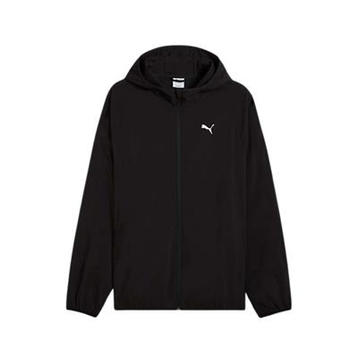 Puma M Tad Tech Woven Full Zip Erkek Siyah Koşu Ceketi
